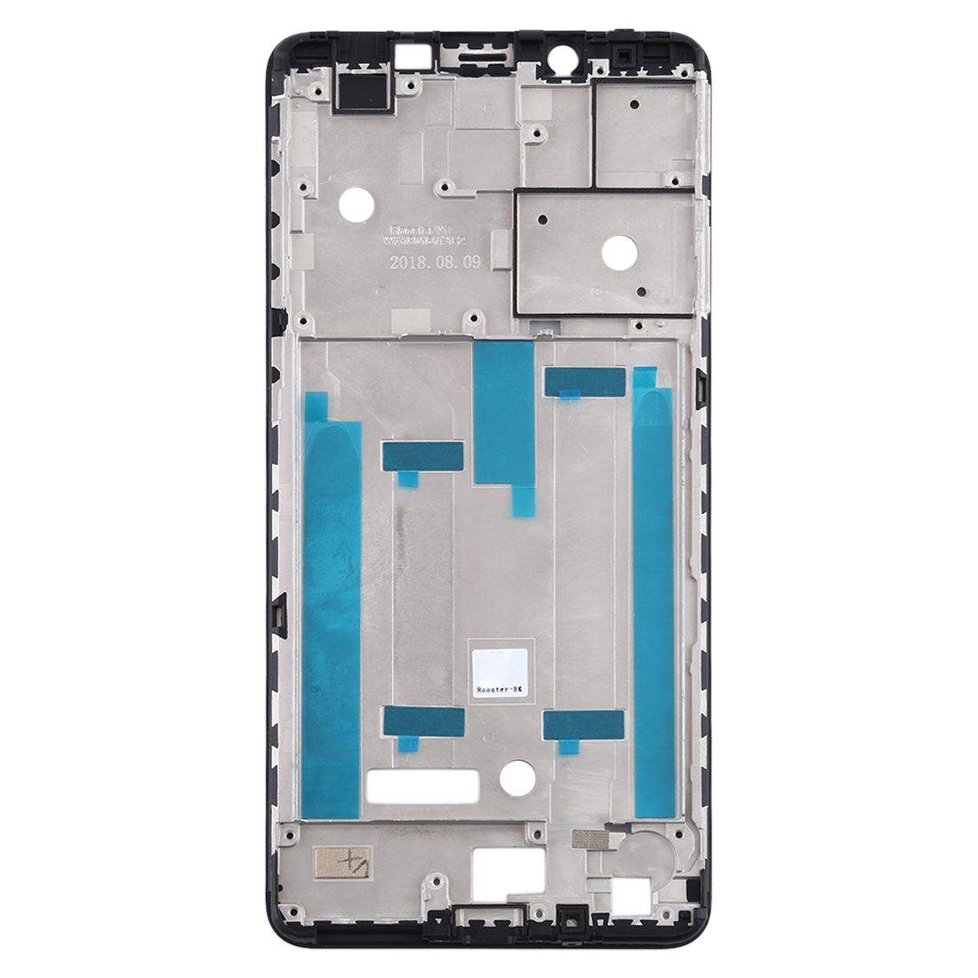 Nokia 3.1 Plus middle frame bezel replacement black