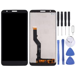Motorola Moto E6 LCD screen replacement black