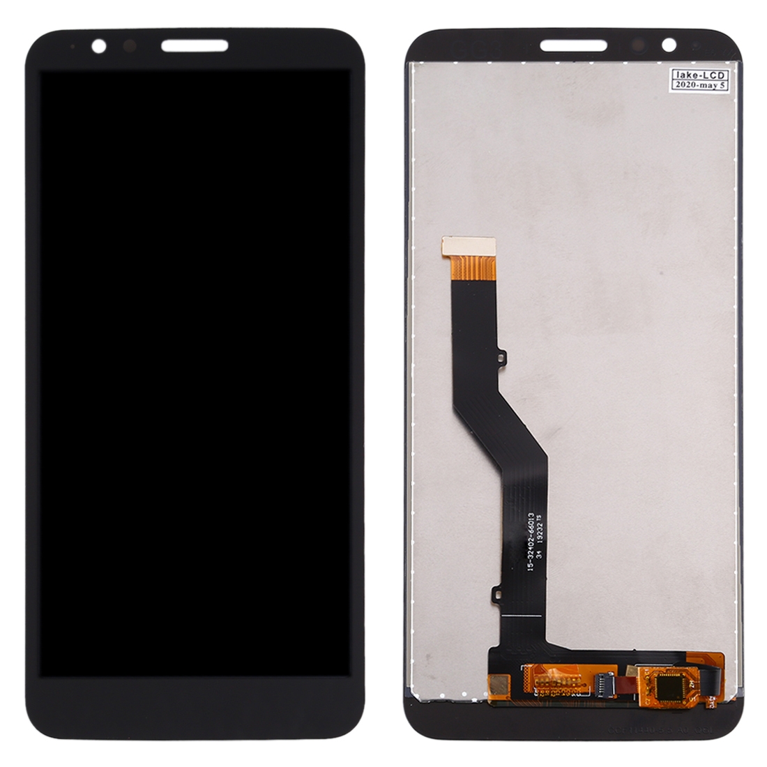 Motorola Moto E6 Black LCD Screen Replacement - Image 2