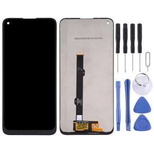 Motorola Moto G8 screen replacement black