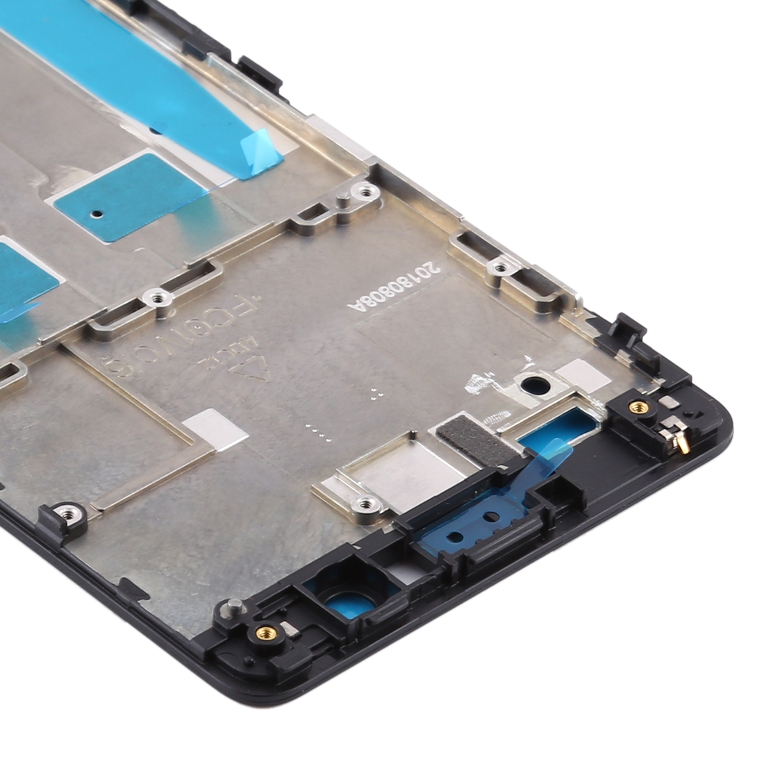Nokia 5.1 Black Middle Frame Bezel Plate Replacement - Image 3