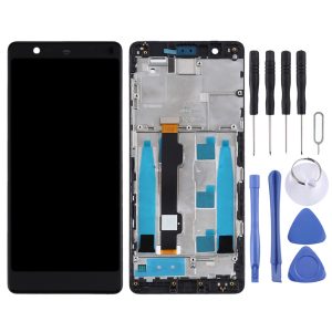Nokia 5.1 screen replacement black