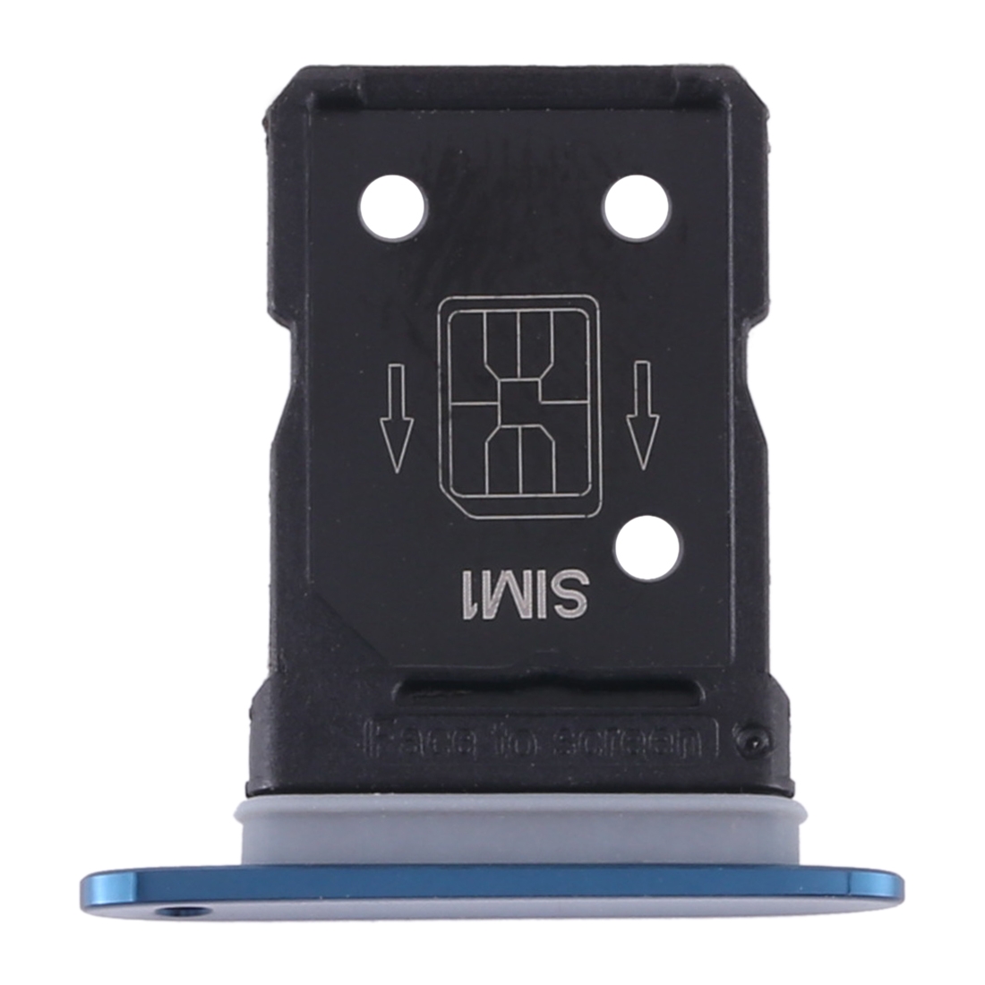 OPPO Find X2 blue SIM card tray replacement