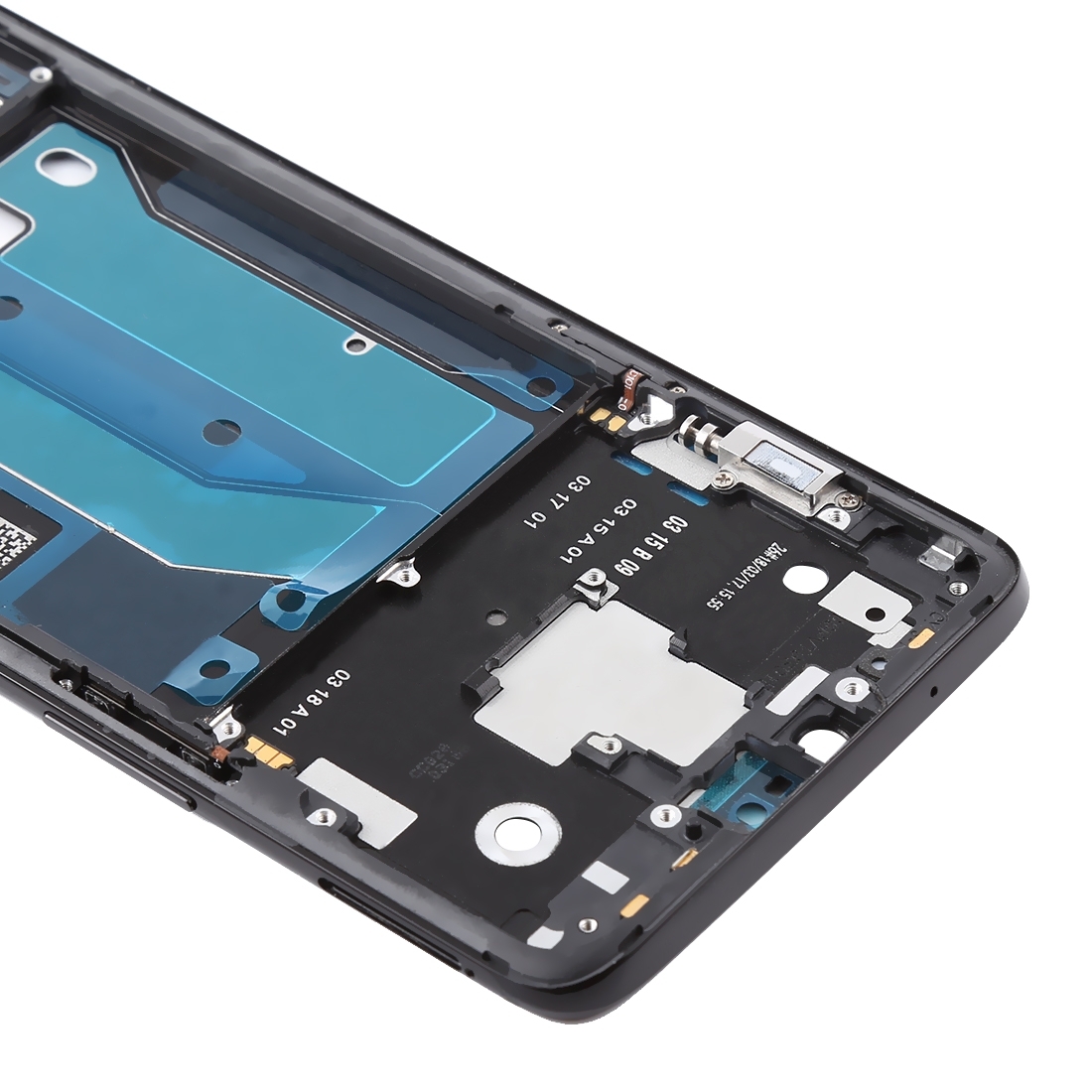OnePlus 6 Jet Black Front Housing Frame Replacement - Image 4