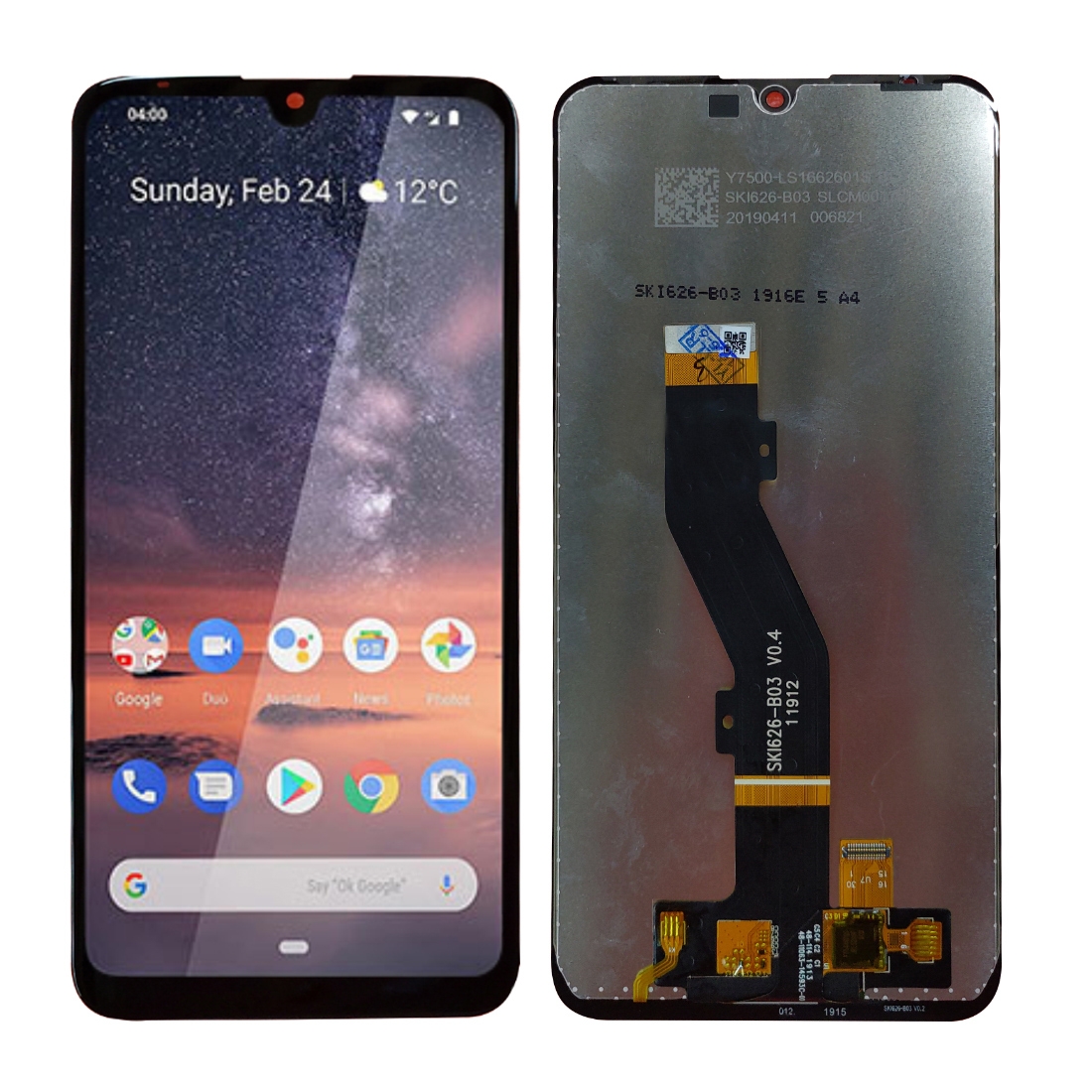 Nokia 3.2 Black LCD Screen Replacement - Image 2