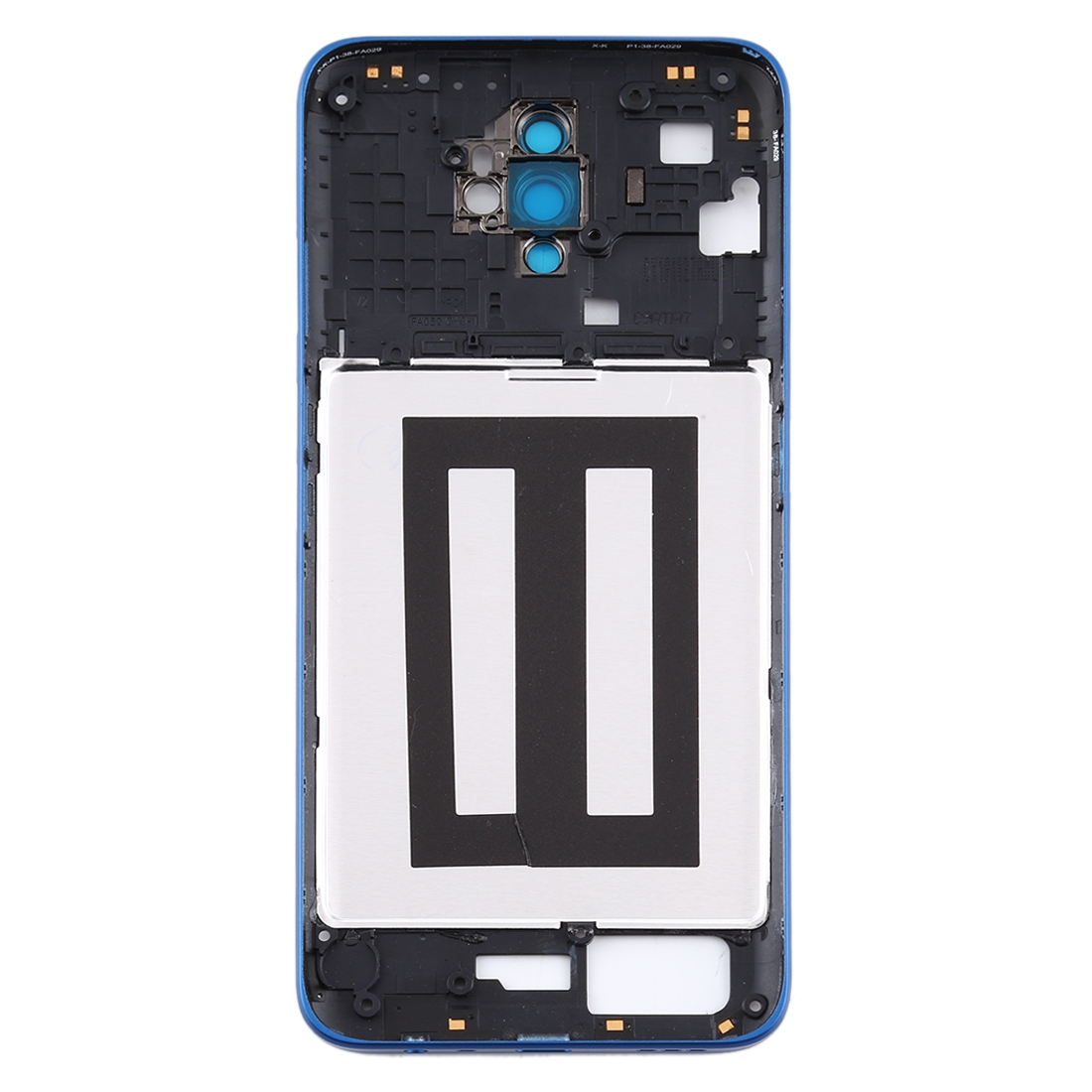 OPPO A11X blue middle frame bezel replacement
