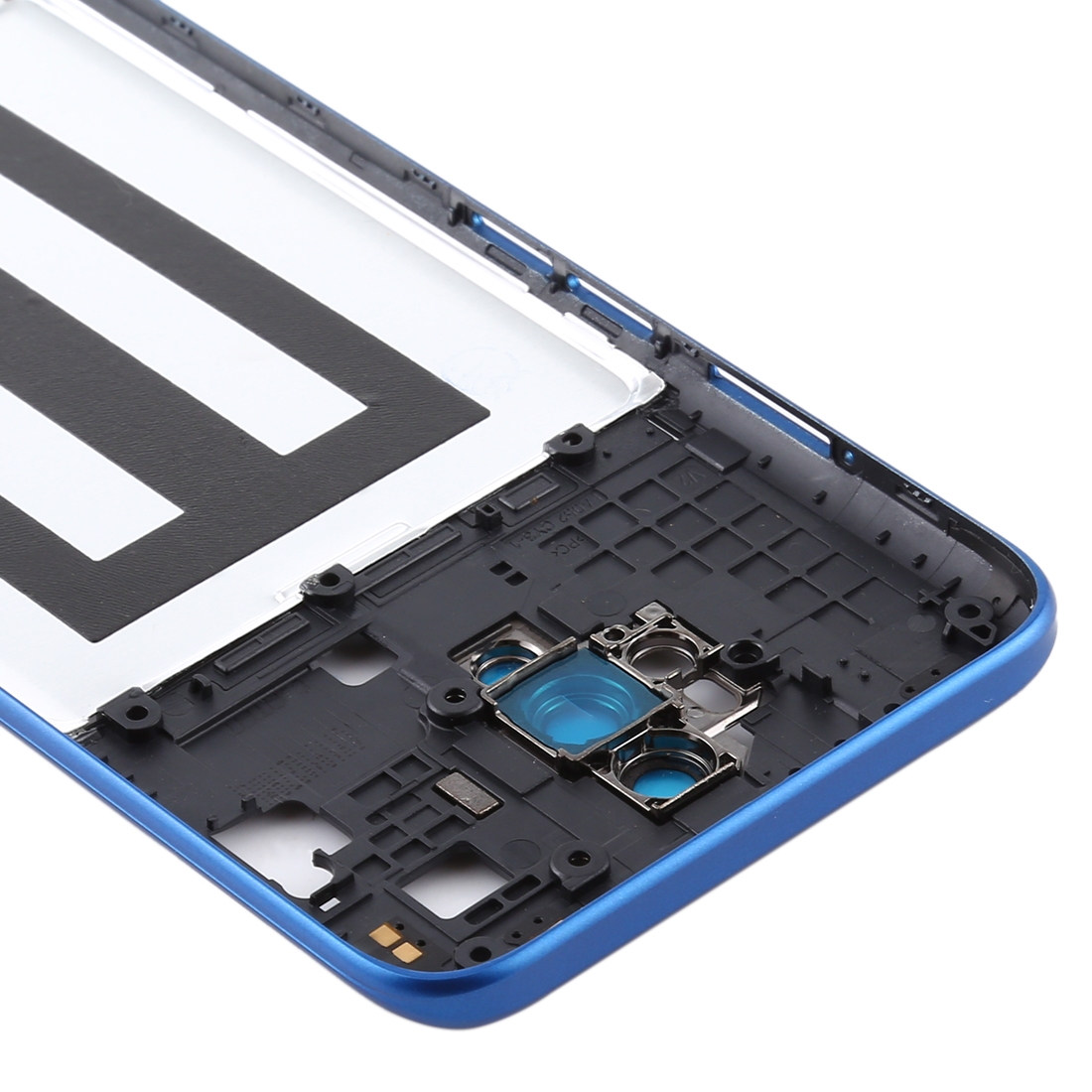 OPPO A11X Blue Middle Frame Bezel Replacement - Image 3