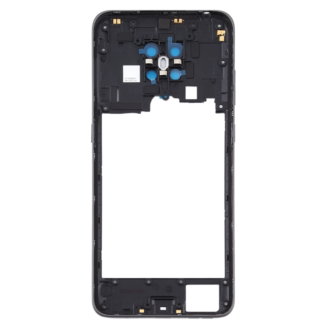 Nokia 5.3 middle frame bezel replacement black
