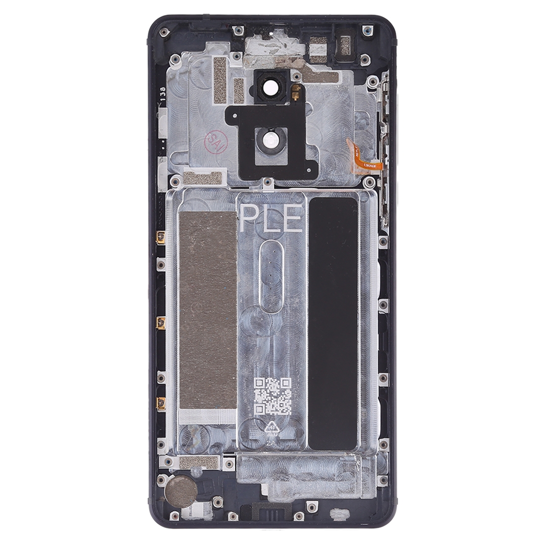 Nokia 6 Black Battery Back Cover Replacement - Image 2