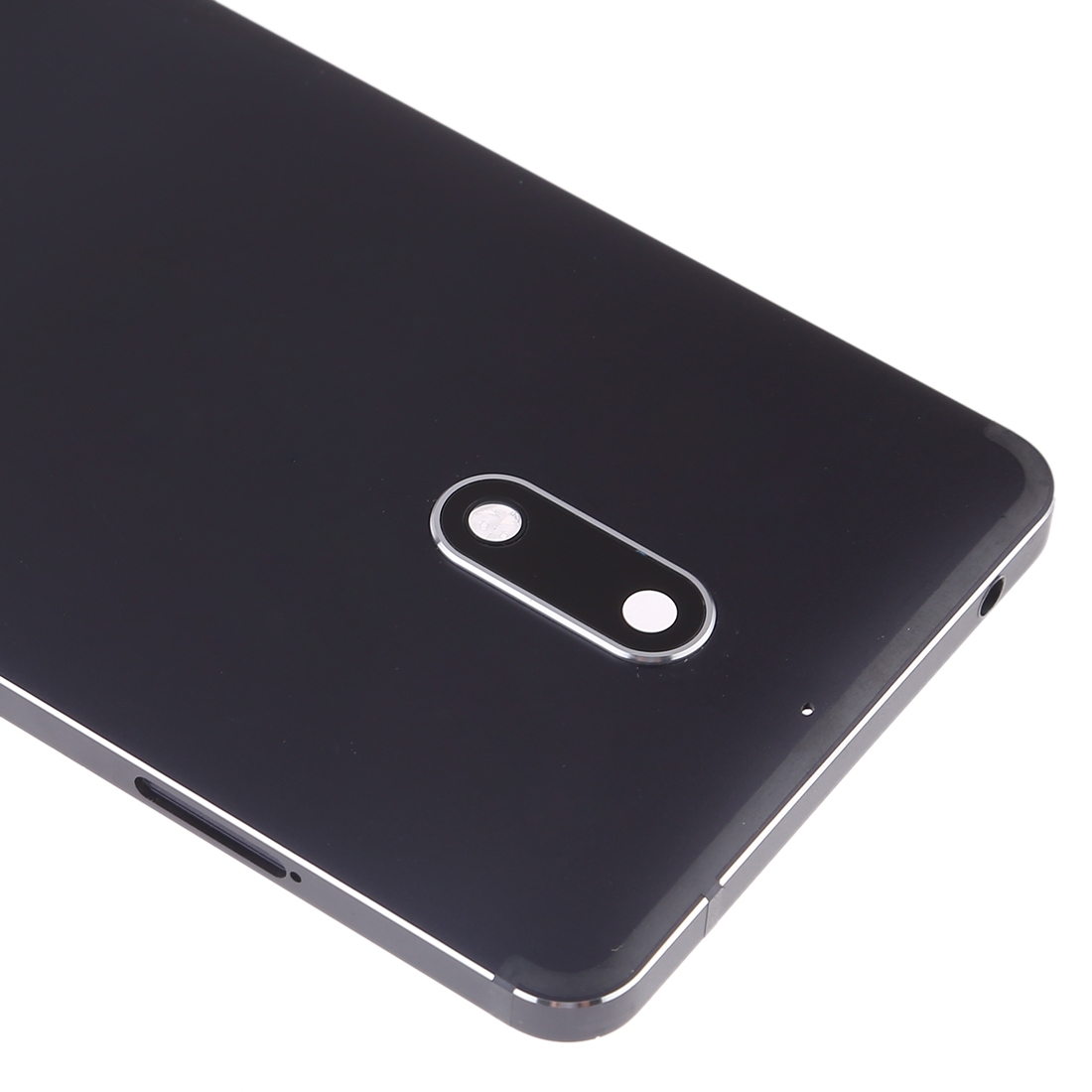 Nokia 6 Black Battery Back Cover Replacement - Image 3