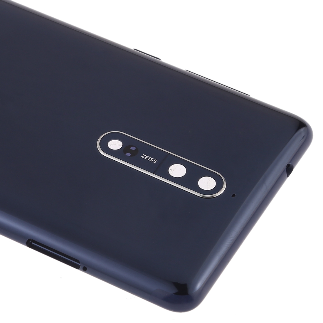 Nokia 8 Blue Battery Back Cover with Camera Lens Replacement - Image 3