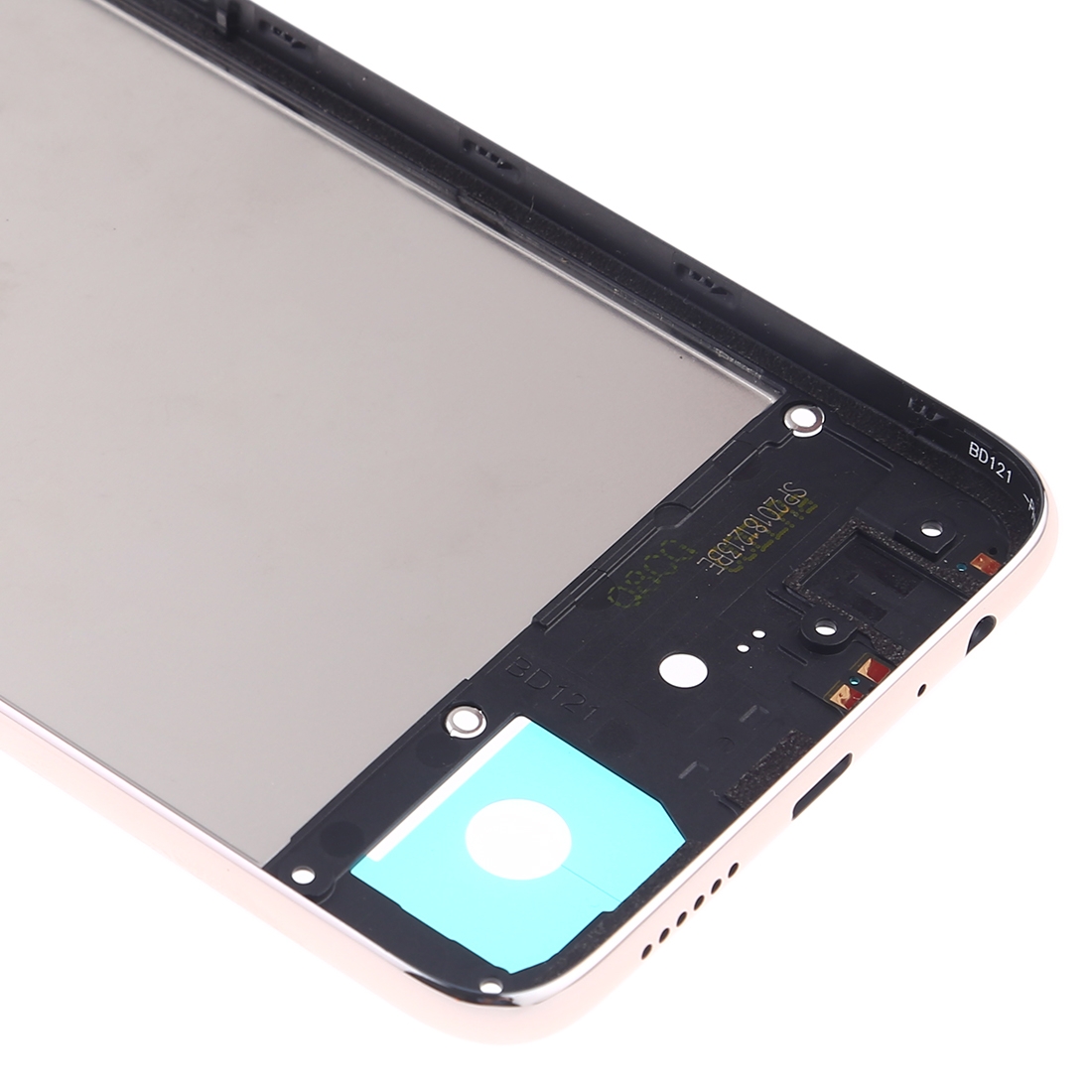 OPPO F9 Gold Middle Frame Bezel Plate Replacement - Image 5