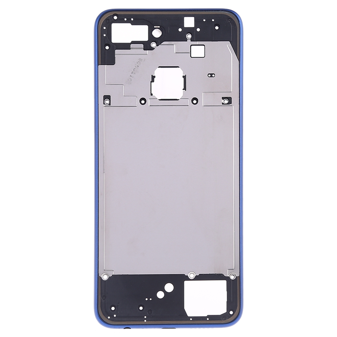 OPPO F9 Blue Middle Frame Bezel Replacement - Image 2