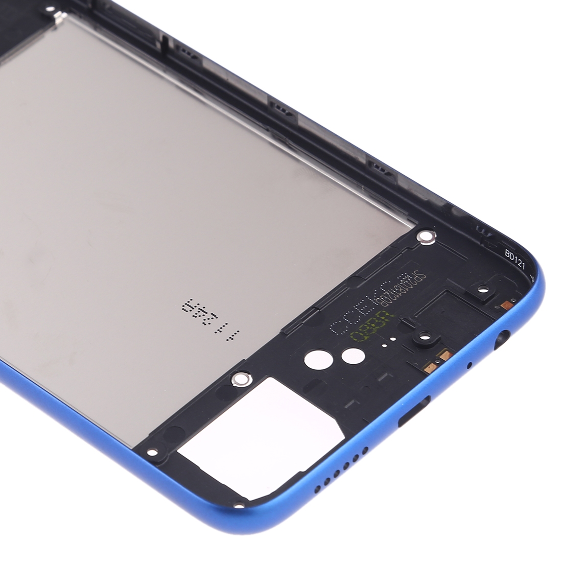 OPPO F9 Blue Middle Frame Bezel Replacement - Image 4