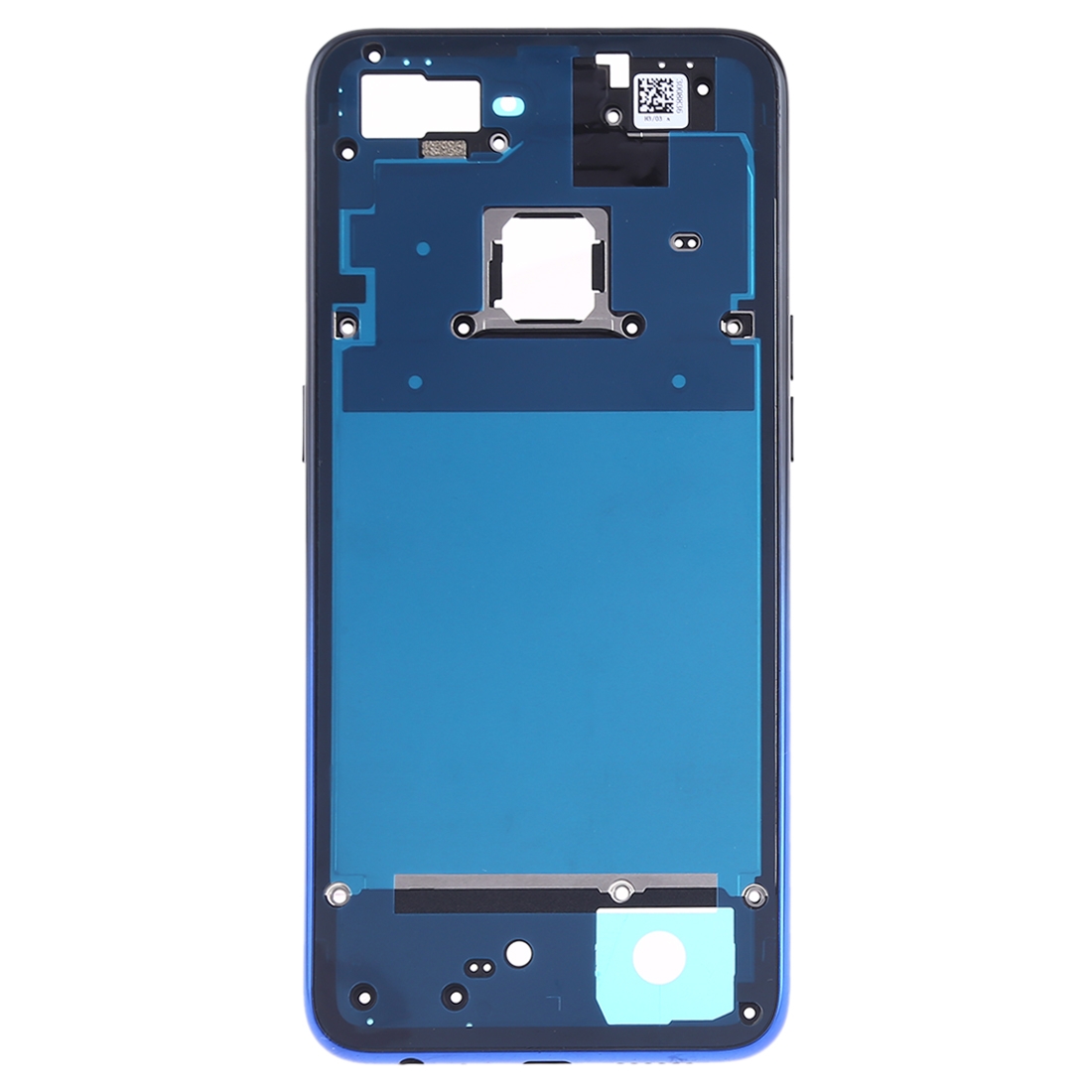 OPPO F9 Twilight Blue Middle Frame Bezel Replacement - Image 2
