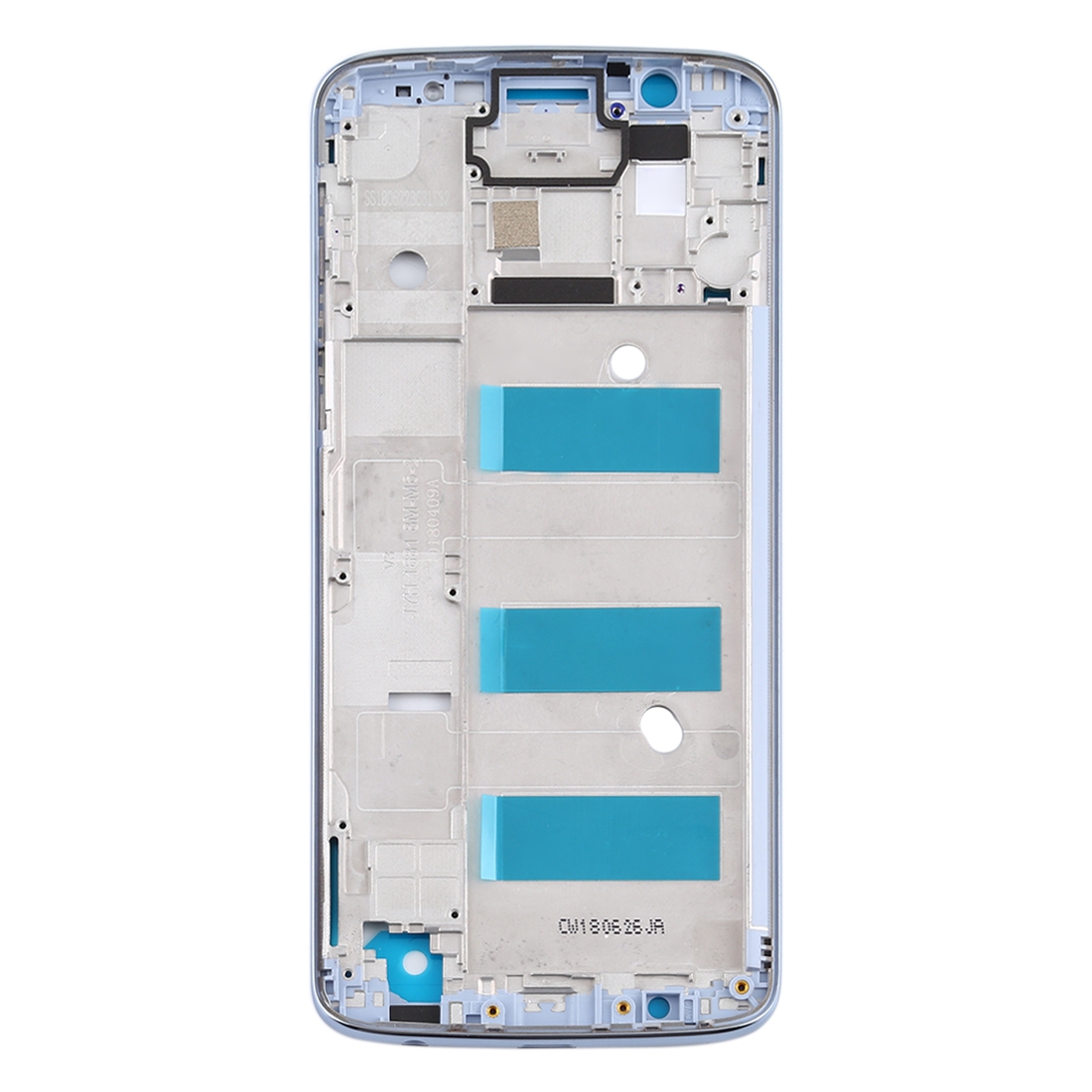 Motorola Moto G6 Plus blue front frame bezel