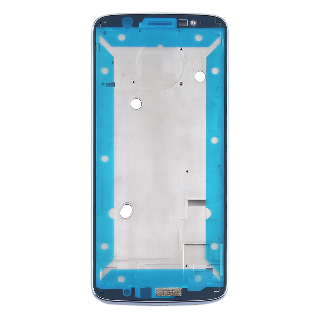 Motorola Moto G6 Plus Blue Front Frame Bezel Replacement - Image 2