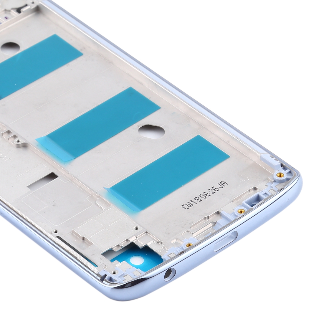 Motorola Moto G6 Plus Blue Front Frame Bezel Replacement - Image 4
