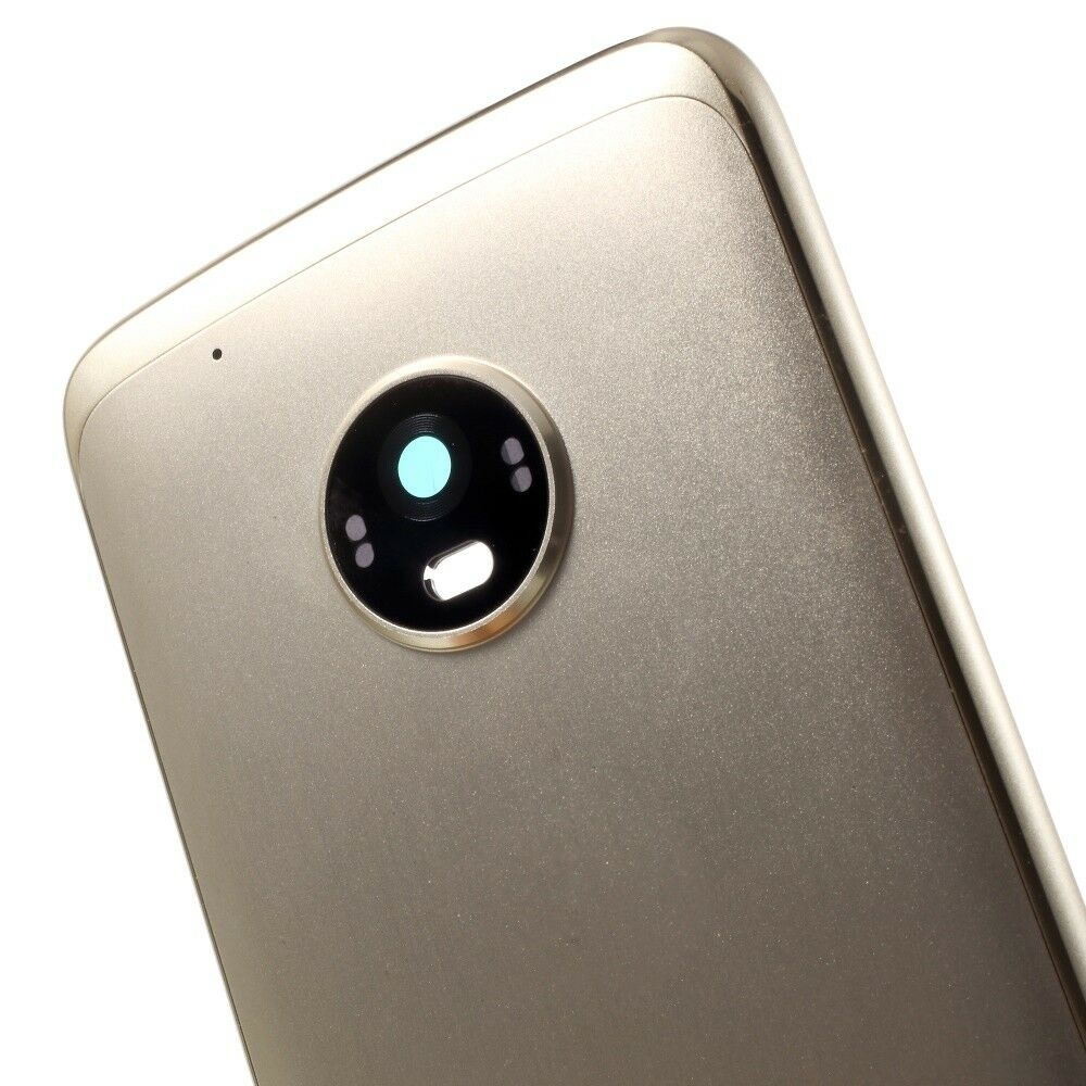 Motorola Moto G5 Plus Gold Battery Back Cover Replacement - Image 4