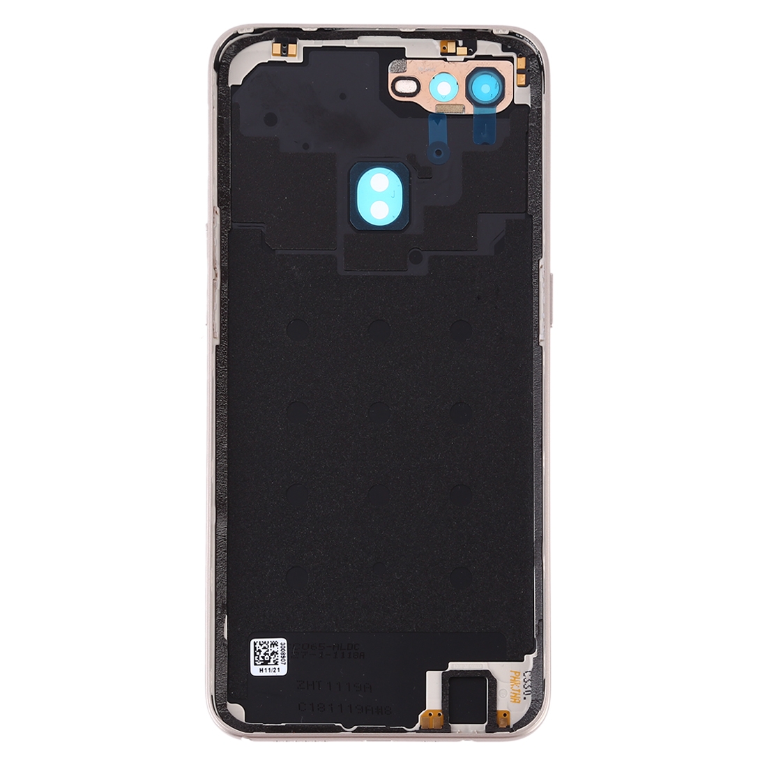 OPPO A7 Gold Back Cover Replacement - Image 2