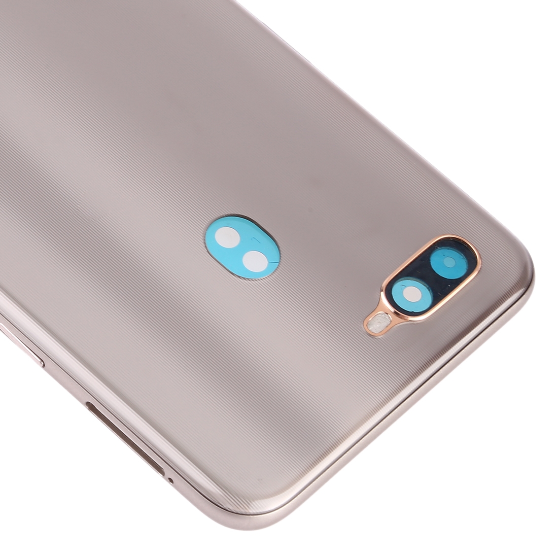 OPPO A7 Gold Back Cover Replacement - Image 3