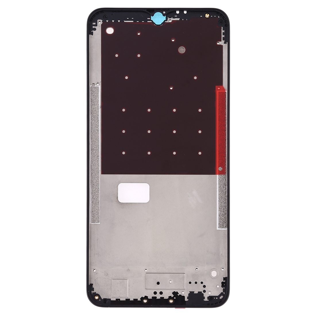OPPO A7 Black Middle Frame Bezel Replacement - Image 2