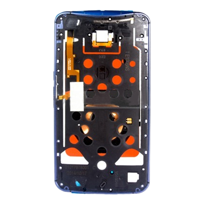 Motorola Nexus 6 XT1100 blue middle frame bezel