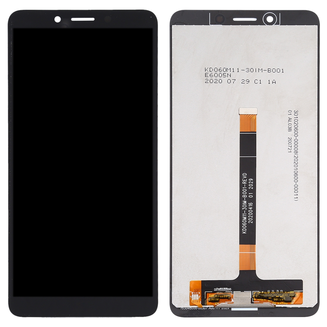 Nokia C3 TFT LCD Screen with Digitizer Full Assembly Replacement - Image 2