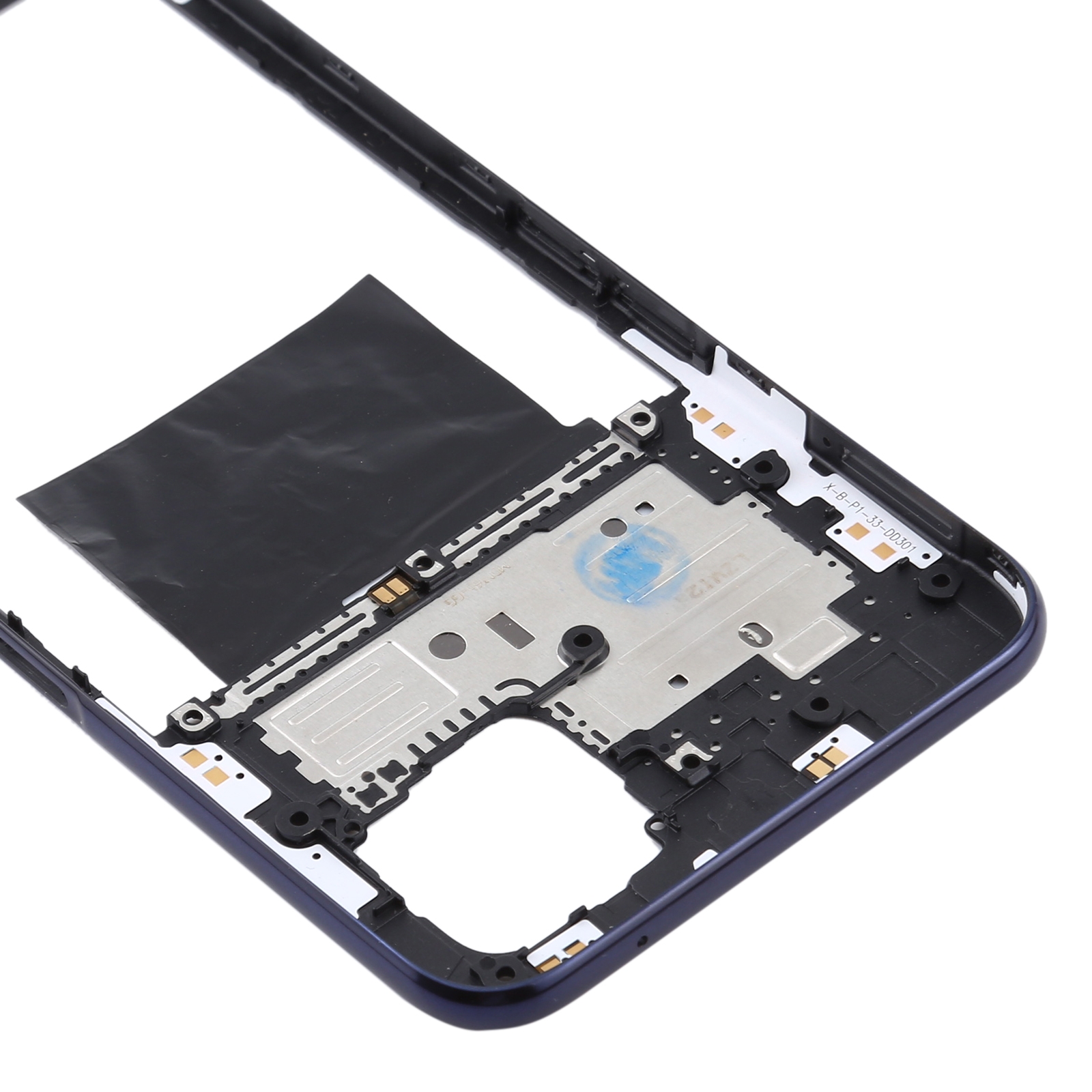 OPPO A92s Reno4 Z 5G Black Middle Frame Bezel Replacement - Image 3