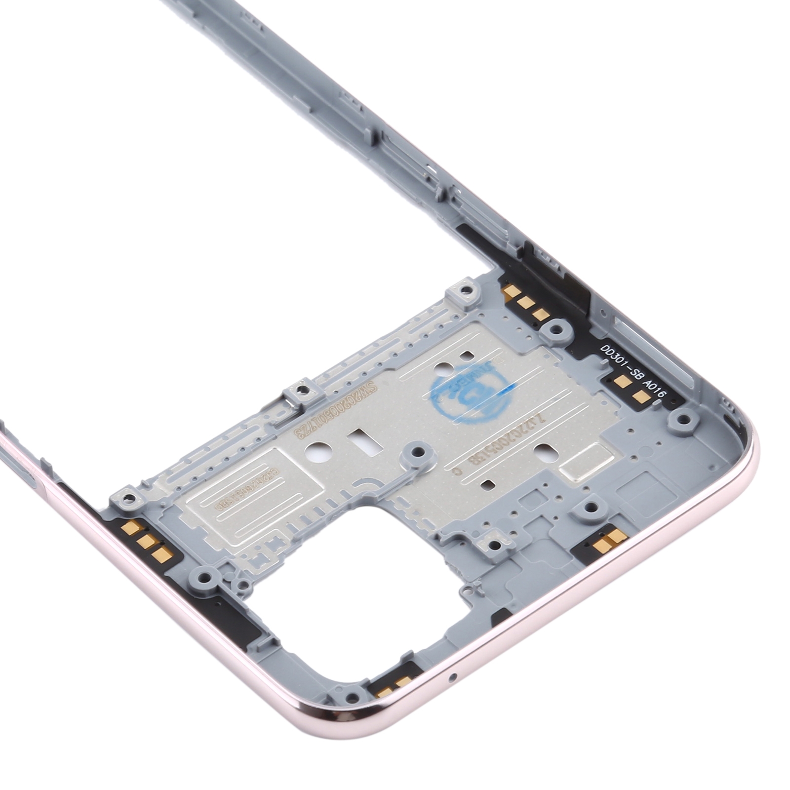 OPPO A92s Reno4 Z 5G Gold Middle Frame Replacement - Image 3