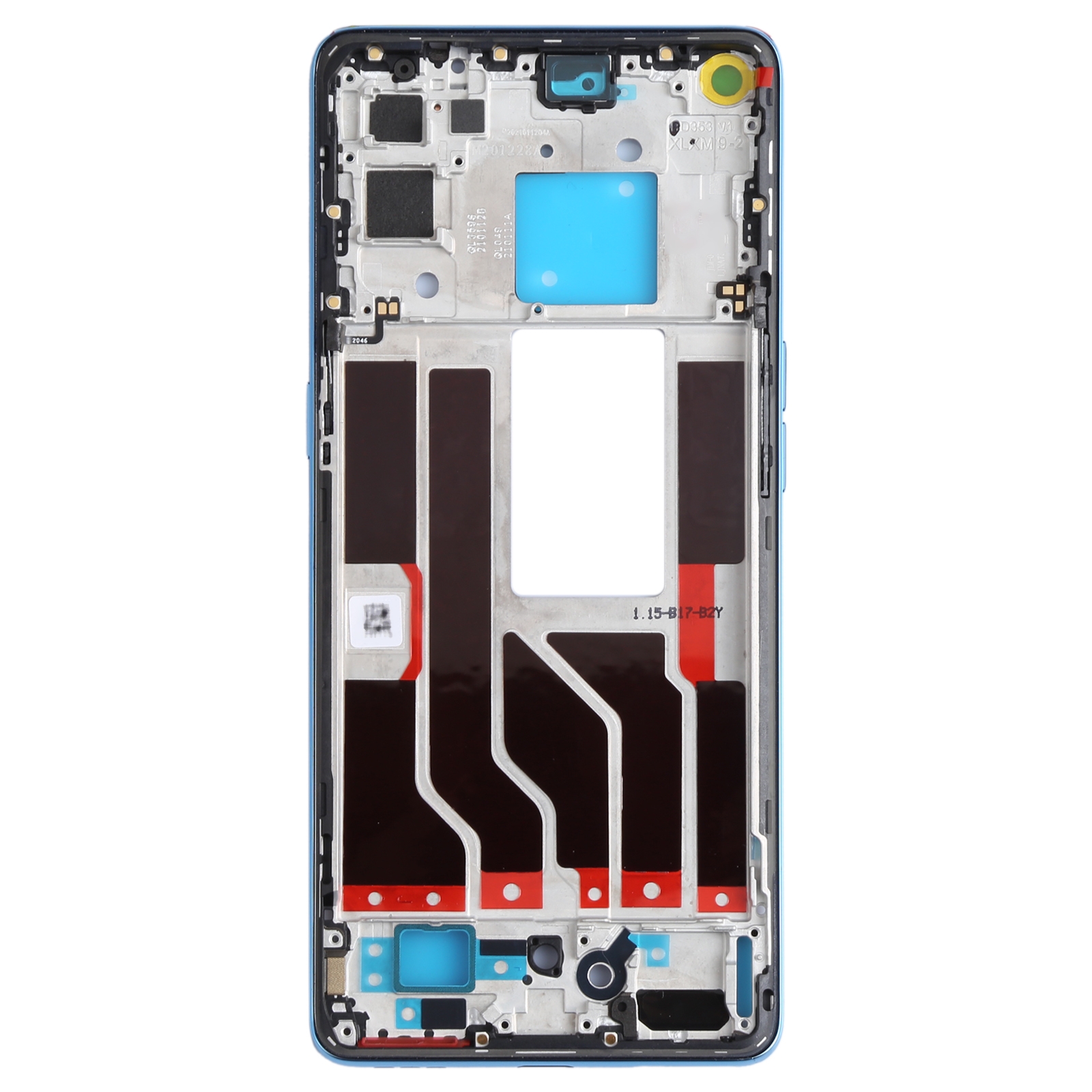 OPPO Reno5 Pro 5G front housing frame blue
