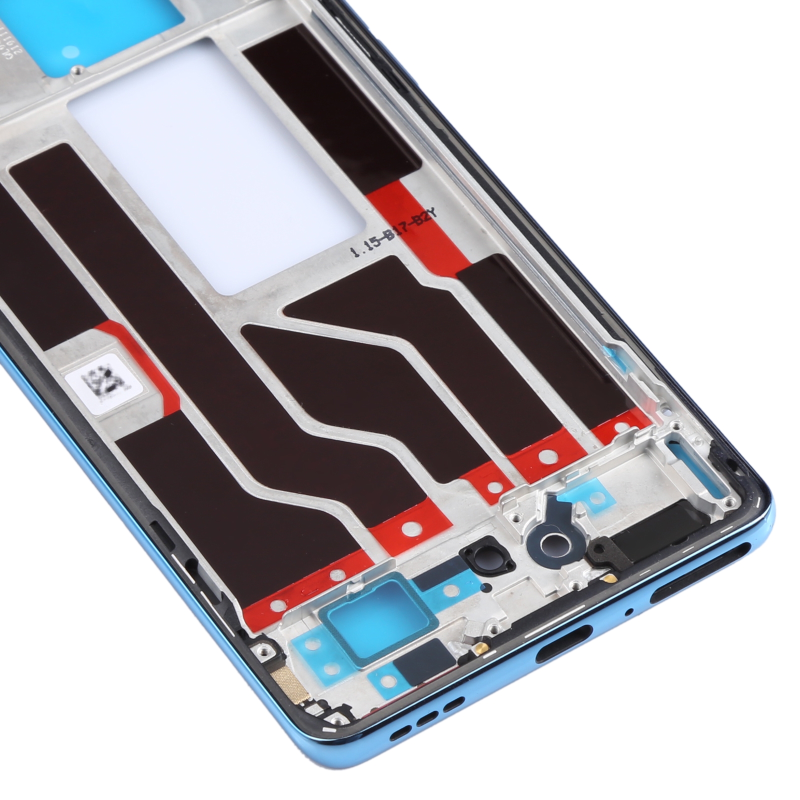 OPPO Reno5 Pro 5G Blue Front Housing Frame Replacement - Image 4