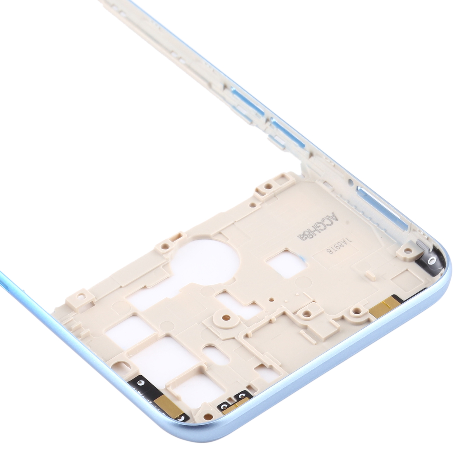 OPPO A53 Blue Middle Frame Bezel Plate Replacement - Image 3