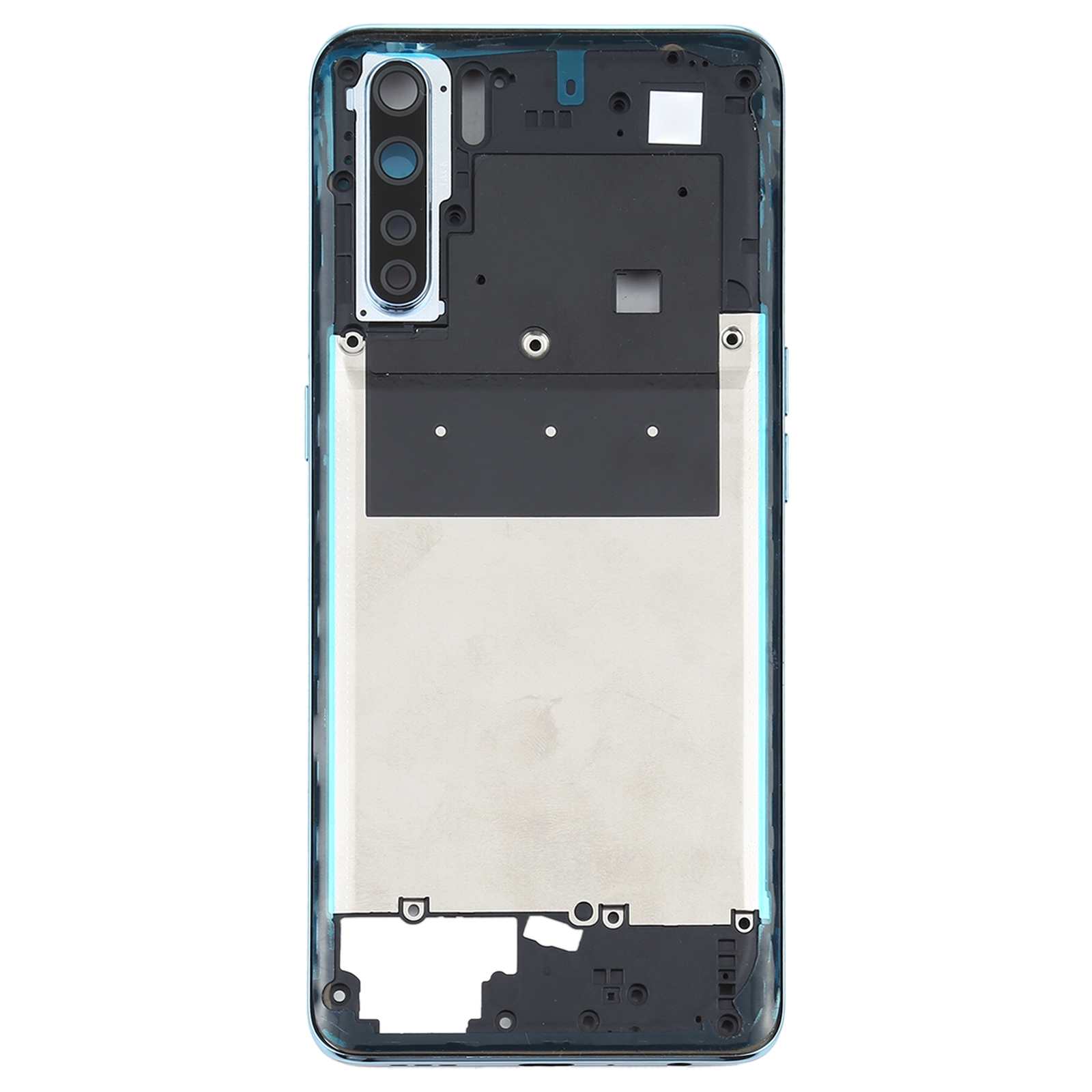 OPPO A91 F15 back housing frame baby blue