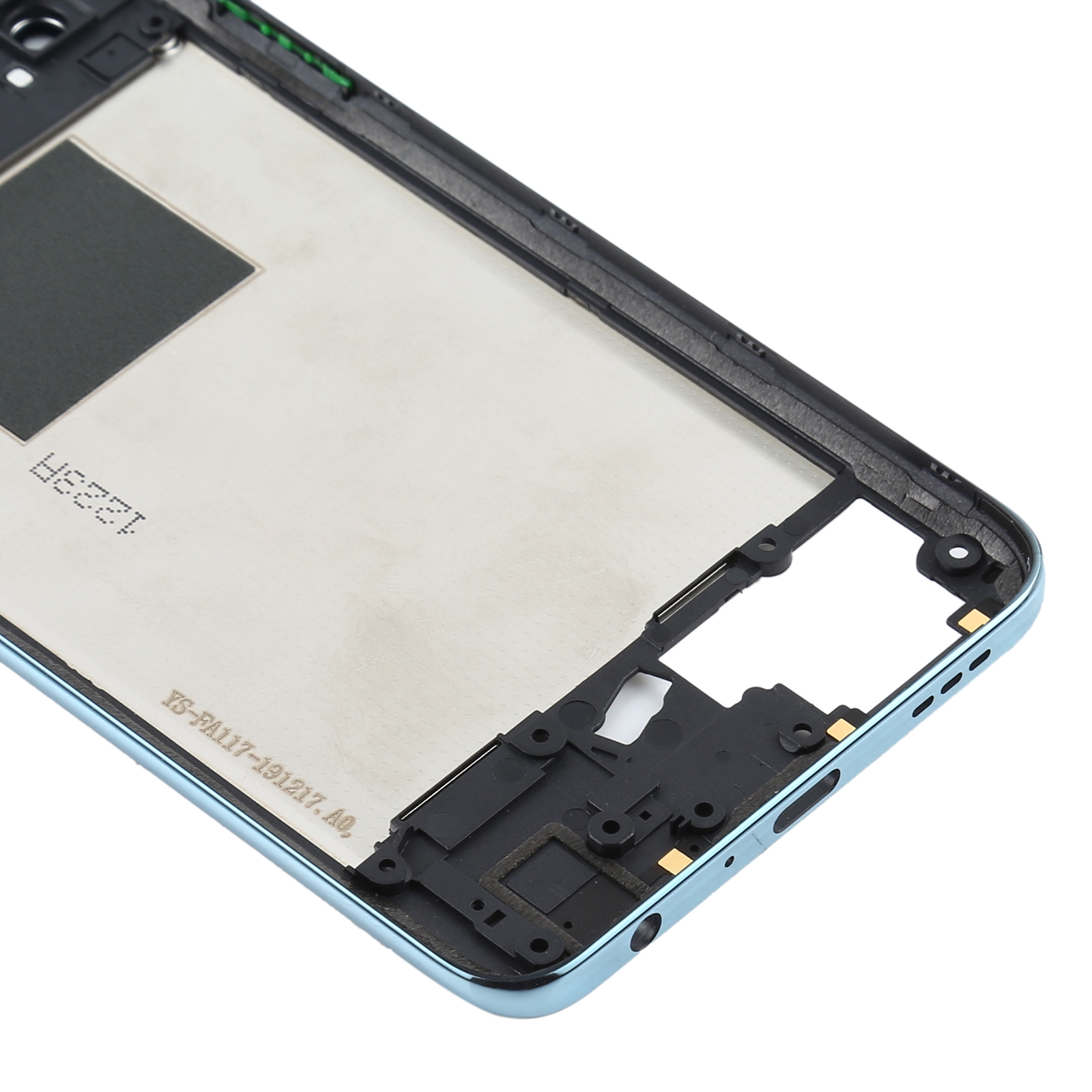 OPPO A91 F15 Baby Blue Back Housing Frame Replacement - Image 4