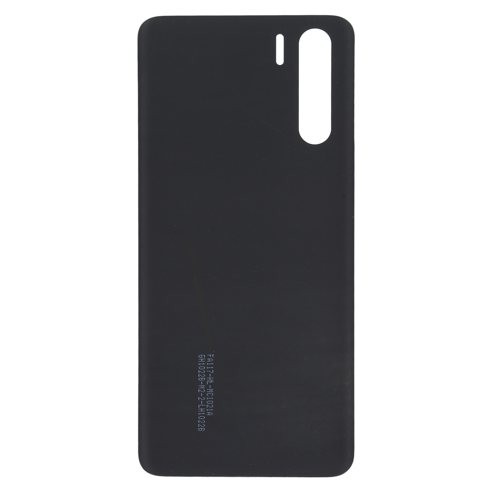 OPPO A91 F15 Black Back Cover Replacement - Image 2