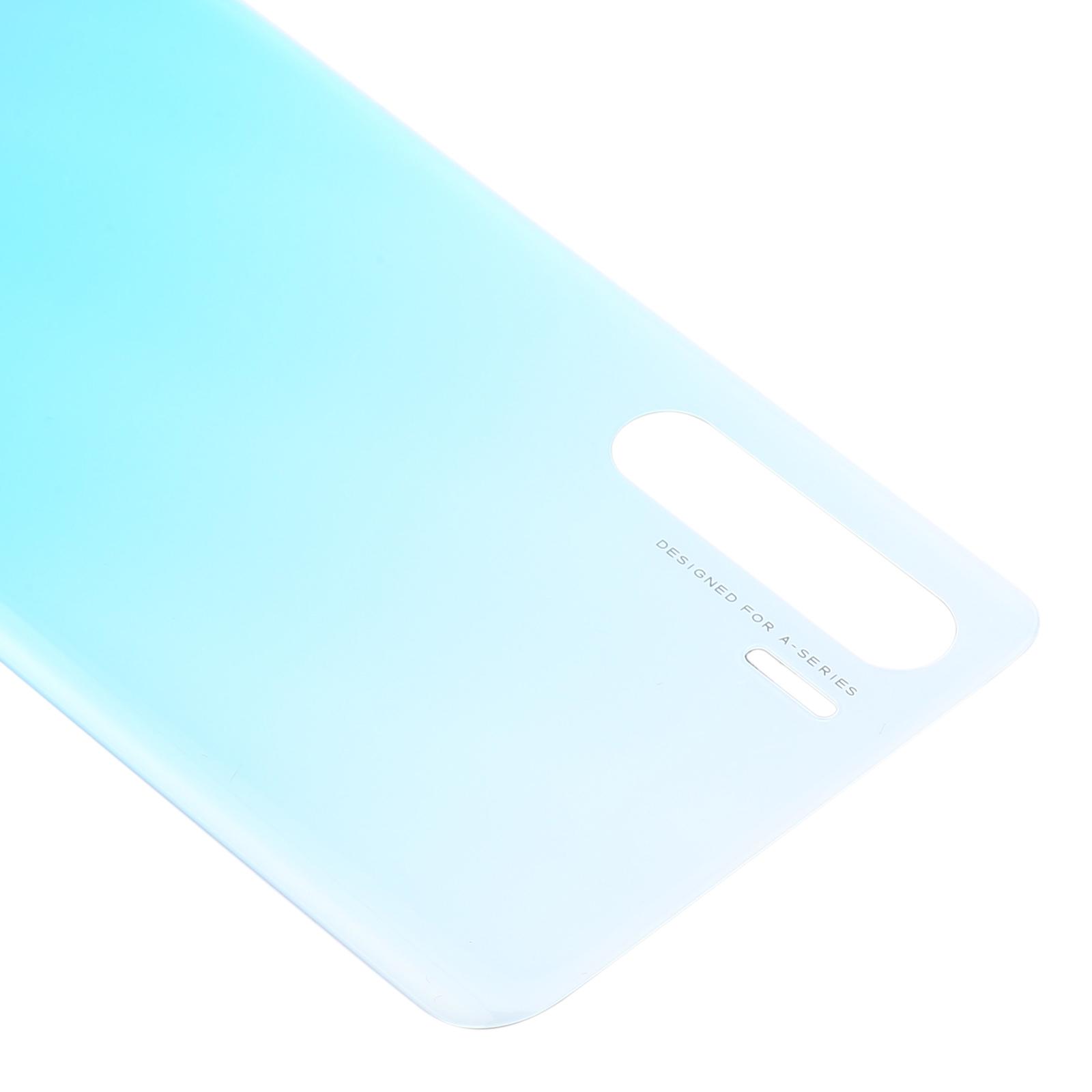 OPPO A91 F15 Baby Blue Back Cover Replacement - Image 3