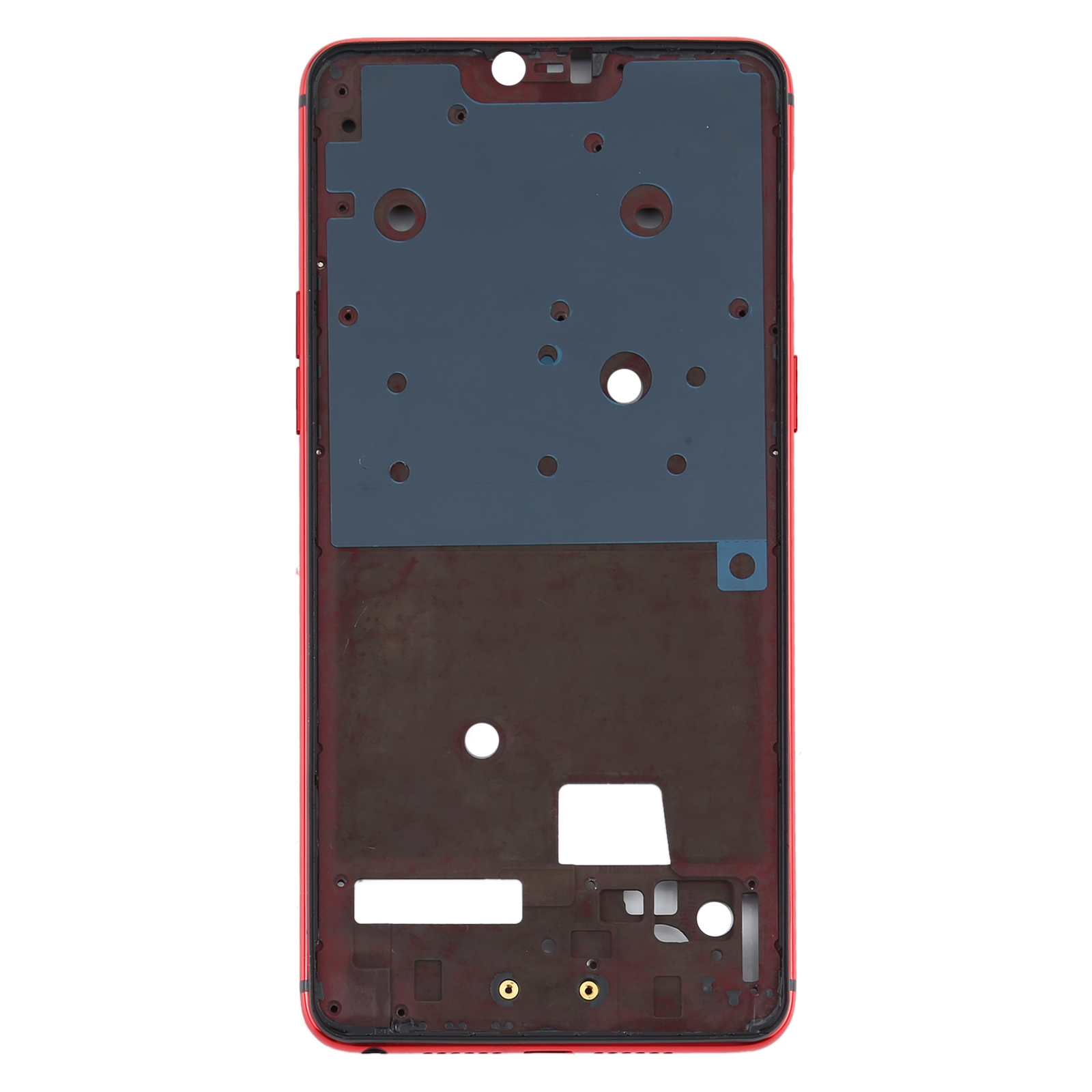 OPPO R15 Red Front Housing Frame Bezel Plate Replacement - Image 2