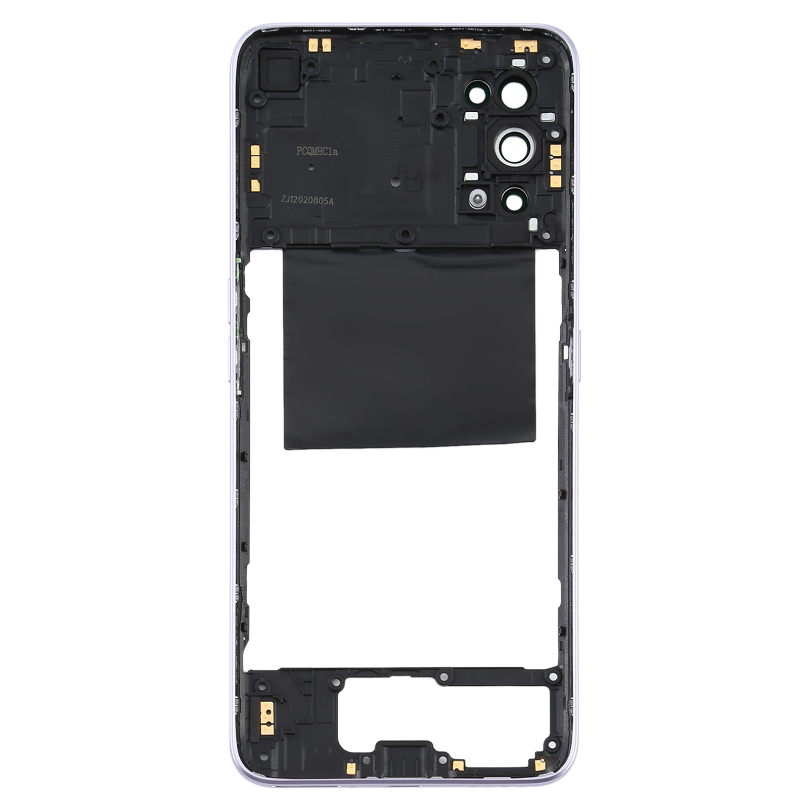 OPPO Realme X7 Purple Back Housing Frame Replacement - Image 2