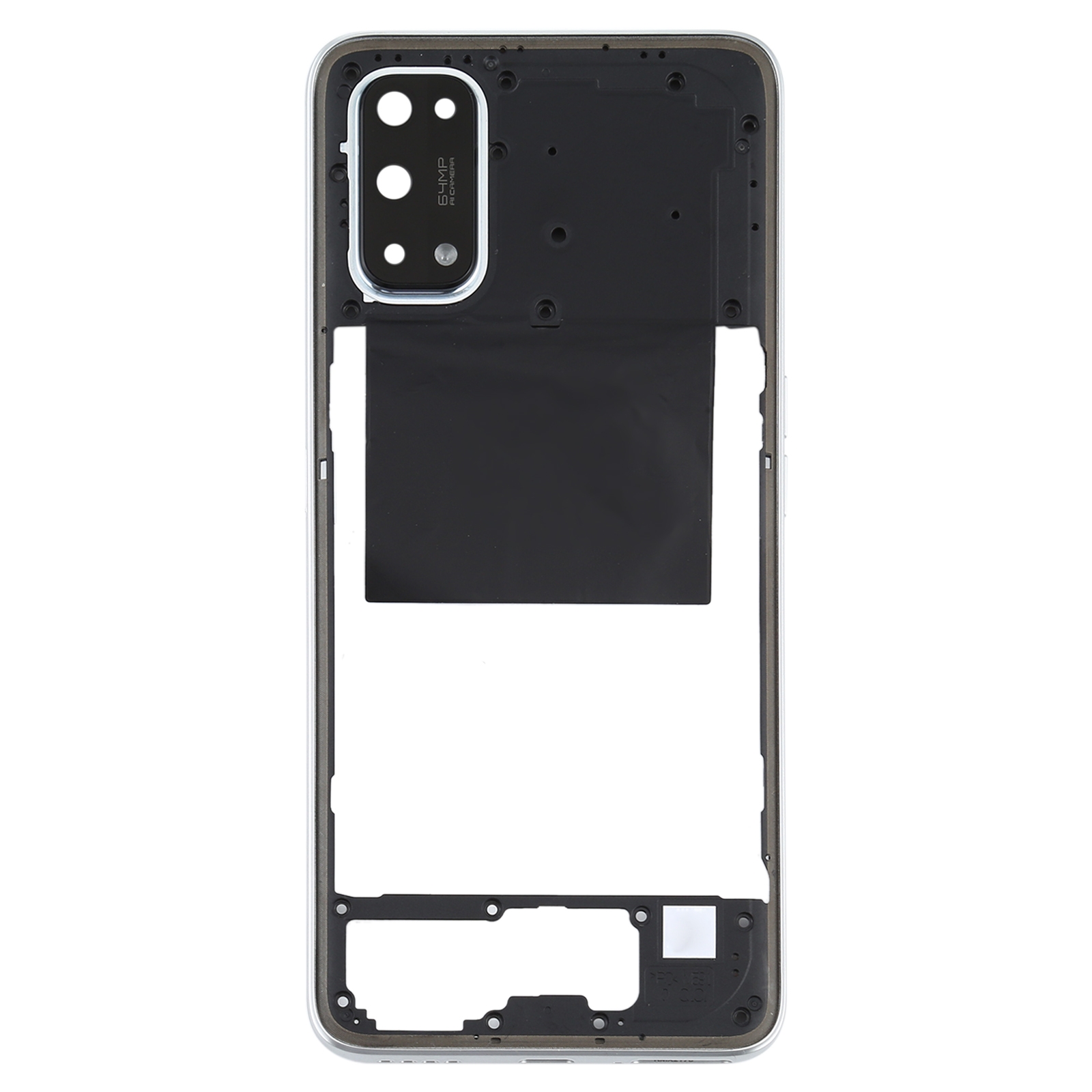 Realme X7 white back housing frame replacement