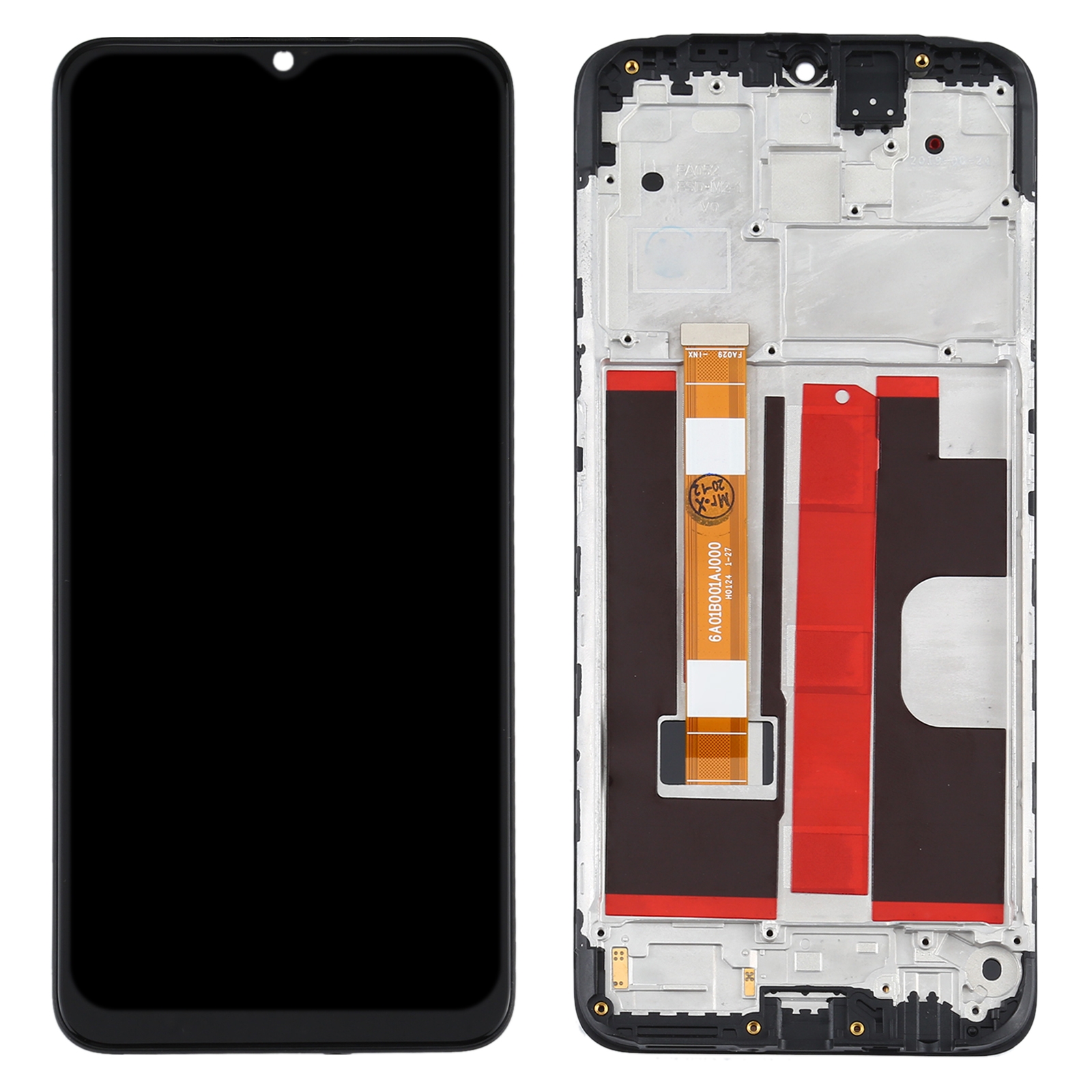 OPPO A5 2020 Screen Replacement Digitizer Frame Assembly - Image 2