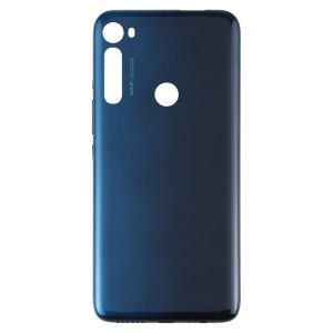 Motorola Moto One Fusion Plus PAKF0002IN blue back cover