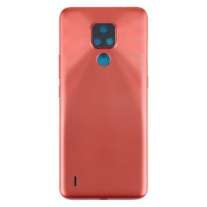 Motorola Moto E7 orange back cover replacement