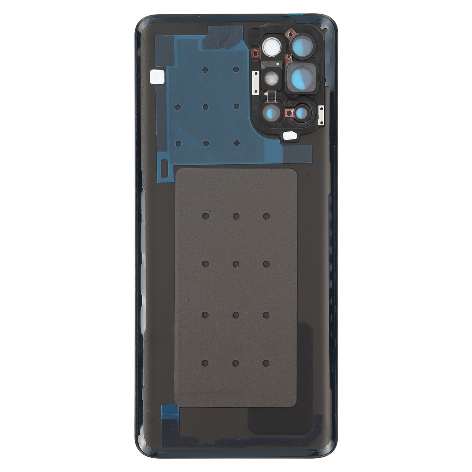 OnePlus 9R Frosted Black Back Cover Replacement - Image 2