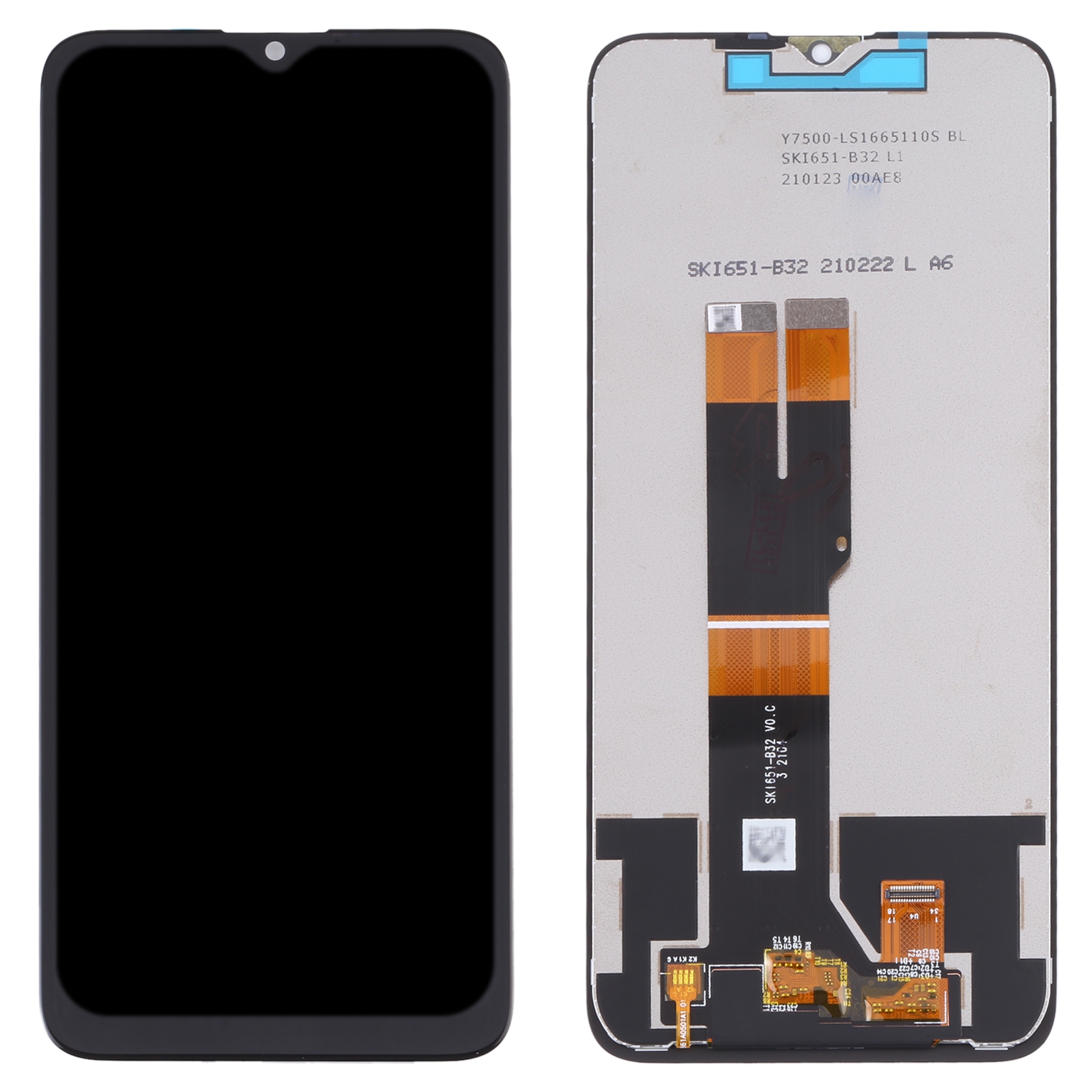 Nokia G10 G20 Black LCD Screen and Digitizer Replacement - Image 2