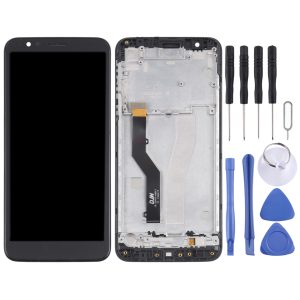 Motorola Moto E6 screen replacement black