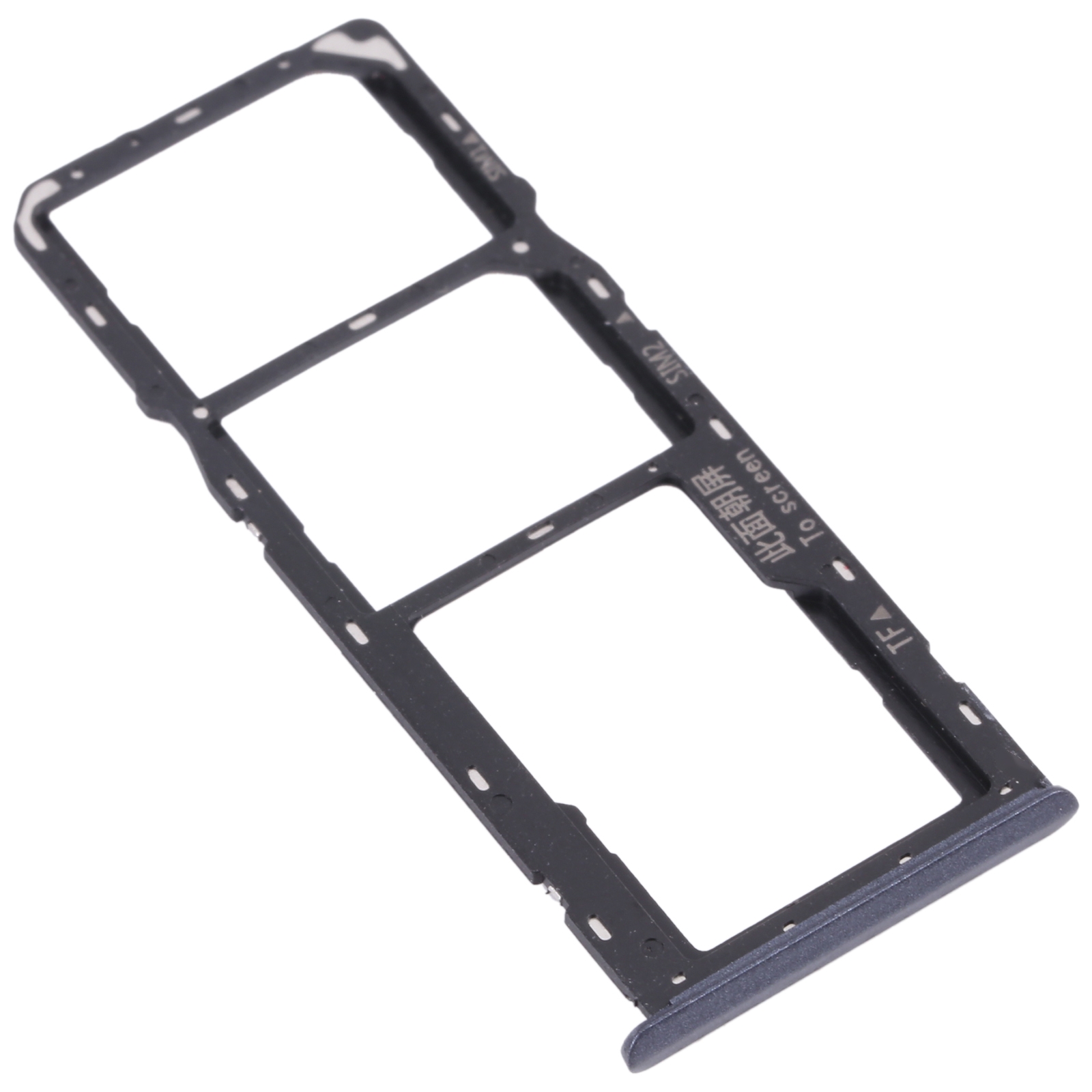 Realme C11 2021 RMX3231 grey SIM card tray