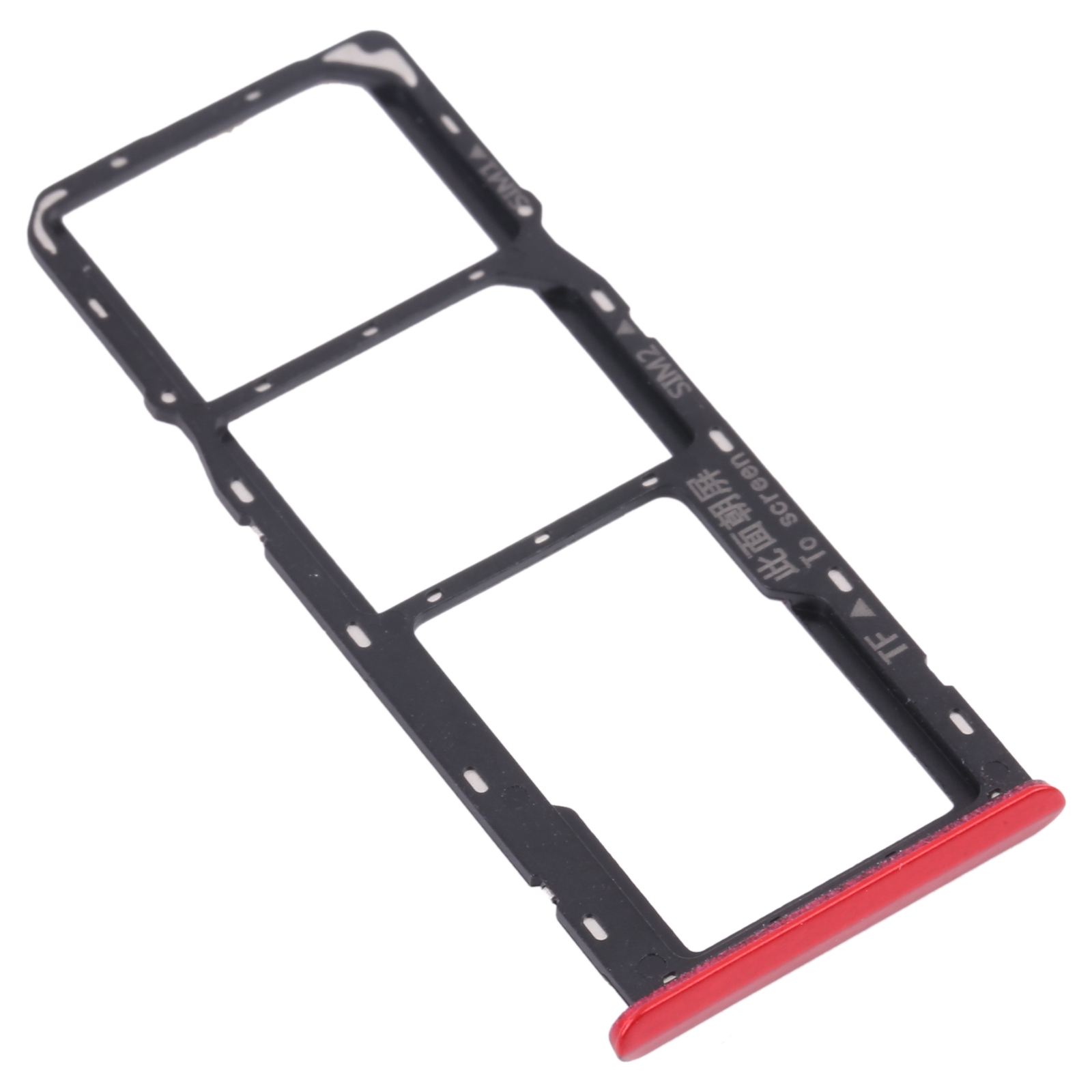 Realme C3 RMX2027 red SIM card tray replacement