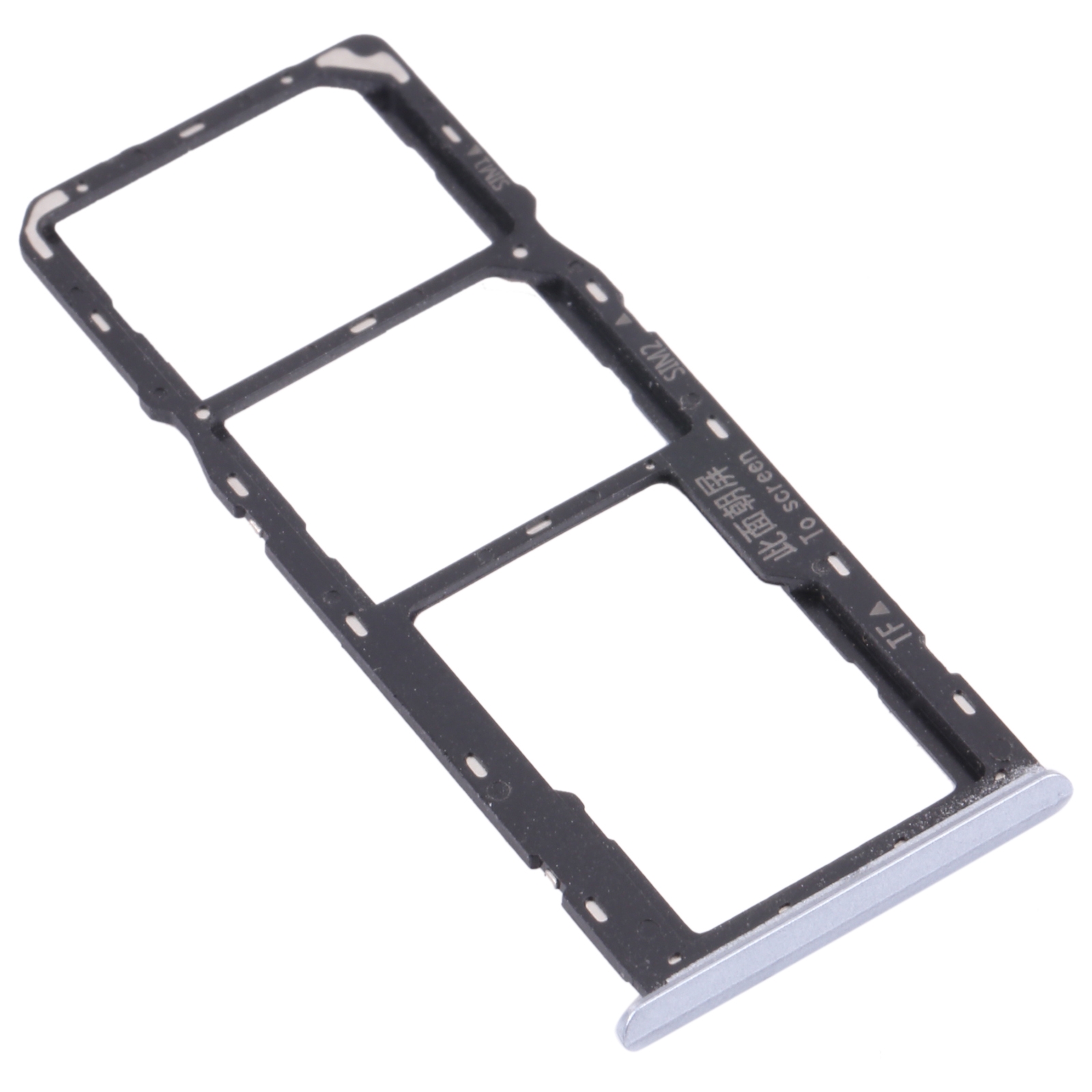 Realme Narzo 20 silver SIM card tray replacement