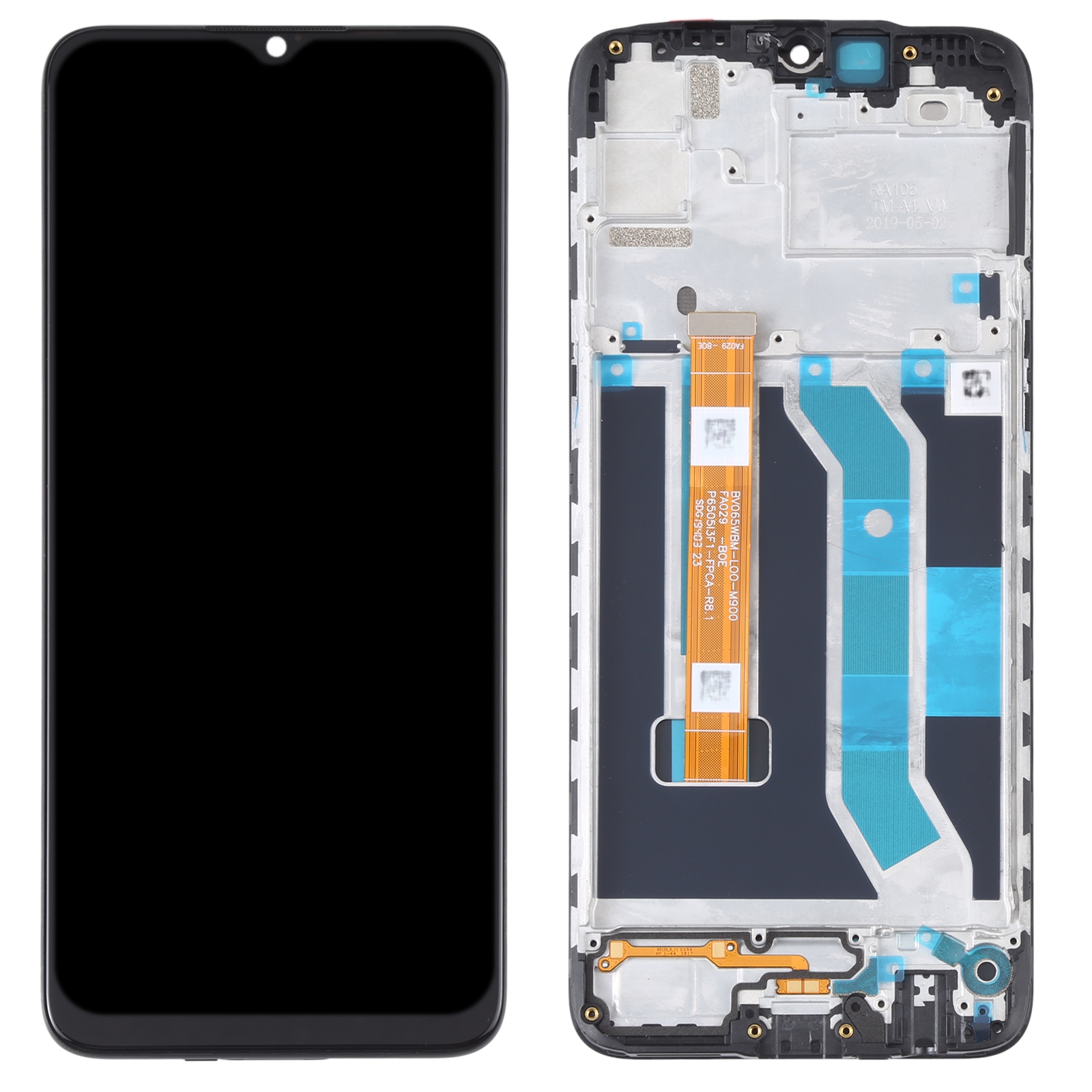 OPPO Realme C3 C3i LCD Screen Digitizer Frame Replacement - Image 2